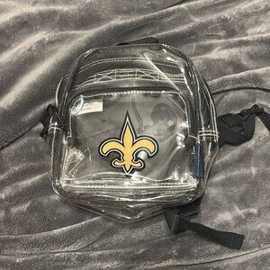 - Saints clear bookbag